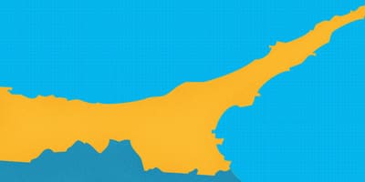 Χάρτης της βόρειας Κύπρου resorts