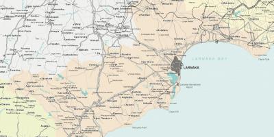 Χάρτης από λάρνακα, Κύπρος